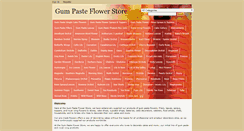 Desktop Screenshot of gumpasteflowerstore.com